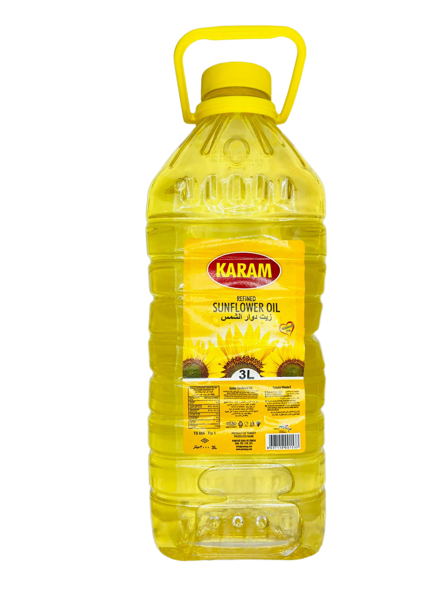 Karam Sonflower Oil 3L